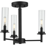 Kellwyn 3 Light 16 Inch Wide Convertible Semi Flush Mount by Progress - P400250