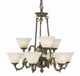 Napoleonic 9 Light Large Chandelier by Framburg - 7889
