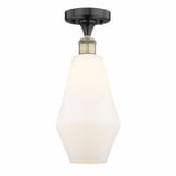 Cindyrella 1 Light 7 Inch Wide Semi Flush Mount by Innovations - 616-1F-G65-7