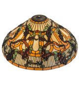 Jeweled Grape 20 Inch W Jeweled Grape Shade by Meyda Tiffany - 1824-S
