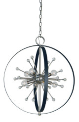 Nucleus 8 Light Medium Chandelier by Framburg - L1108