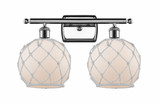 Farmhouse Rope 2 Light Vanity Light by Innovations - 516-2W-G12-8R