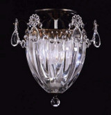 3 Light 10.5 Inch Wide Semi Flush Mount by Schonbek - 1242