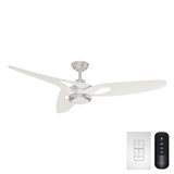 Inez 3 Blade Ceiling Fan with Light Kit 60 Inch Wide by Casablanca Fans - 53469