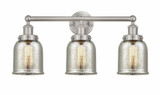 Bell 3 Light Industrial Vanity Light with Mercurt Glass by Innovations - 616-3W-G58