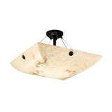 Lumenaria Finials 6 Light 27 Inch F6 Semi Flush Mount by Justice Design - FAL-9652-25-F6