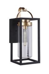 Neo 1 Light Outdoor Wall Lantern 17 Inch Tall by Craftmade - ZA4814