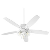 Breeze 5 Blade Ceiling Fan 52 inches wide by 16.75 inches high by Quorum  - 7052-3