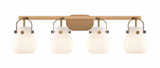 Pilaster II Sphere 4 Light Bath Vanity 36.5 Inch Wide by Innovations - 423-4W-G410-6
