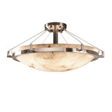 Lumenaria Ring 6 Light 27 Inch Wide Semi Flush Mount by Justice Design - FAL-9682-35