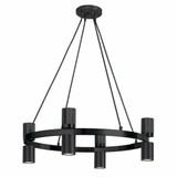 Cerelia 400W 8 LED Chandelier 7.25 Inch Tall and 24 Inch Wide by Dainolite - CRL-248C