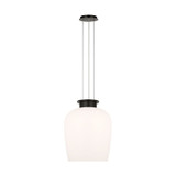 Vetro 16.1W 1 LED Pendant 21 Inch Tall by Visual Comfort Modern - SLPD625