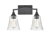 Caily 2 Light Bath Vanity 10.88 Inch Tall and 15.75 Inch Wide by Millennium - 2102