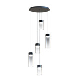 Highball 40W 5 LED Large Pendant by ET2 - E21185