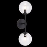 Novo 2 Light Wall Sconce 19 Inch Tall by Matteo - W81702