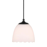 Dorinda 1 Light Pendant 6.75 Inch Tall and 6.5 Inch Wide by Golden - 6954-M1L