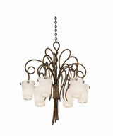 Tribecca 6 Light Large Chandelier by Kalco - 4289