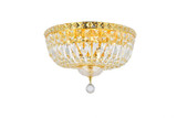 Tranquil 6 Light 16 Inch Wide Flush Mount by Elegant - V2528F16