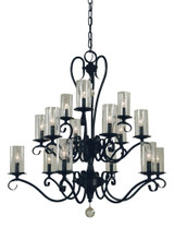Ilsa 15 Light Oversized Chandelier by Framburg - 5027