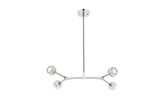 Zayne 4 Light Large Pendant by Elegant - 3508D30