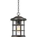 Crusade 1 Light Outdoor Small Pendant by Quoizel - CSE1910
