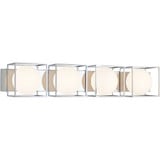 Squircle 4 Light Wall Sconce by Matteo - S03804