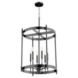 Hamilton 6 Light Medium Foyer Chandelier by Quorum - 863-6