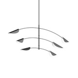 Movile 21W 6 LED Light Oversized Pendant by Sonneman - 1773