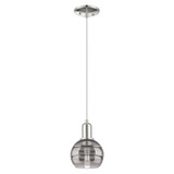 Rochester 1 Light Cord Hung Mini Pendant 8.7X 5.88 Inch Wide by Innovations - 716-1P-G556-6