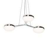 Pillows 6 LED Pendant 5.5 Inch Tall and 35.5 Inch Wide by Sonneman - 3612