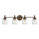 Swirl 4 Light Vanity Light by Maxim - 21354CR