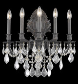 Monarch 5 Light Wall Sconce by Elegant - 9605W21