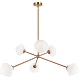 Novo 6 Light Oversized Pendant 32.38 Inch Wide by Matteo - C81746