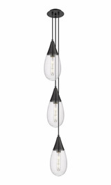 Malone 3 Light Cord Hung Small Pendant by Innovations - 103-450-1P-G450-6