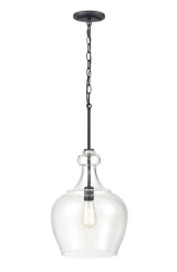 Corra 1 Light Pendant 18 Inch Tall and 11.75 Inch Wide by Millennium - 4211