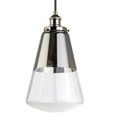 Waveform 1 Light Small Modern Pendant by Visual Comfort Studio - P1373