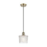 Niagara 1 Light Cord Hung Mini Pendant 8.5 and 6.5 Inch Wide by Innovations - 516-1P-G402