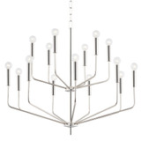 Bailey 15 Light Oversized 2 Tier Chandelier by Mitzi - H516815