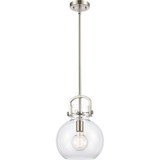 Newton 1 Light Dome Glass Small Pendant by Innovations - 410-1S-10