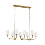Adeena 8 Light Medium Linear Chandelier by Kichler - 52510