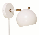 Orwell 1 LED Light Wall Sconce by House of Troy - OR775-BLKSN