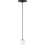 Orbet 4.6W 1 LED Pendant 3 Inch Wide by Visual Comfort Modern - SLPD585