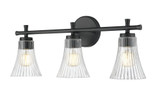 Belle 3 Light Bath Vanity 10 Inch Tall and 24 Inch Wide by Z Lite - 7519-3V
