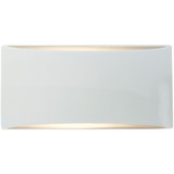 Ambiance 1 Light Small ADA Tapered Arc Wall Sconce by Justice Design - CER-5760