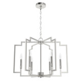 Zoanne 6 Light Medium Chandelier by Hunter - Z6_195_CH17