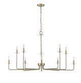 Marceline 10 Light Chandelier 27 Inch Tall and 48 Inch Wide by Millennium - 12510