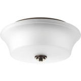 Cascadia 2 Light 14 Inch Wide Flush Mount by Progress - P3633