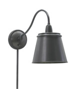 Hyde Park 1 Light Wall Sconce wit Metal Shade by House of Troy - HP725-OB-MSOB