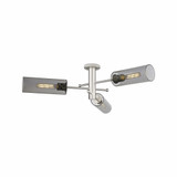 Crown Point 3 Light Flush Mount 10.13 Inch X 39.25 Inch Wide by Innovations - 434-3F-G434-12