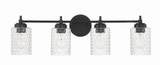 Claire 4 Light Bath Vanity 8.75 Inch Tall and 29.63 Inch Wide by Craftmade - 60504